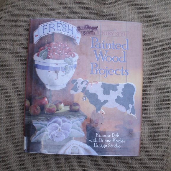 Country Style Painted Wood Projects crafts art book - Picture 1 of 16